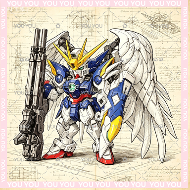 Model Kit Wing Zero - In Stock GAOGAO MGSD Xxxg-00w0 Wing
