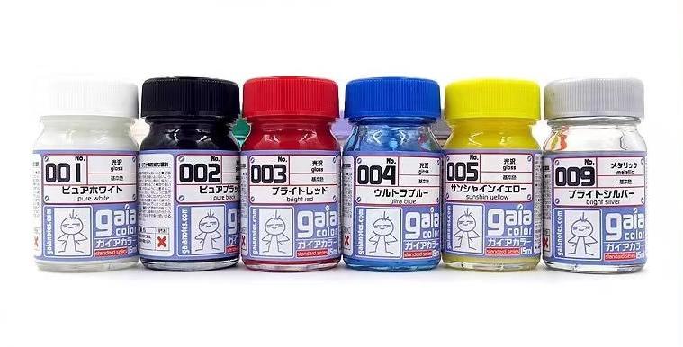 Plastic Model Paint - GAIA Oil Paint Pigment Model Color