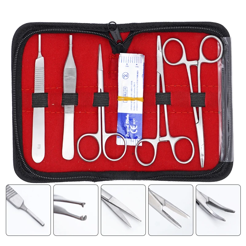 Model Kit Tool Set - Oral Suture Set Medical Stencils Surgical