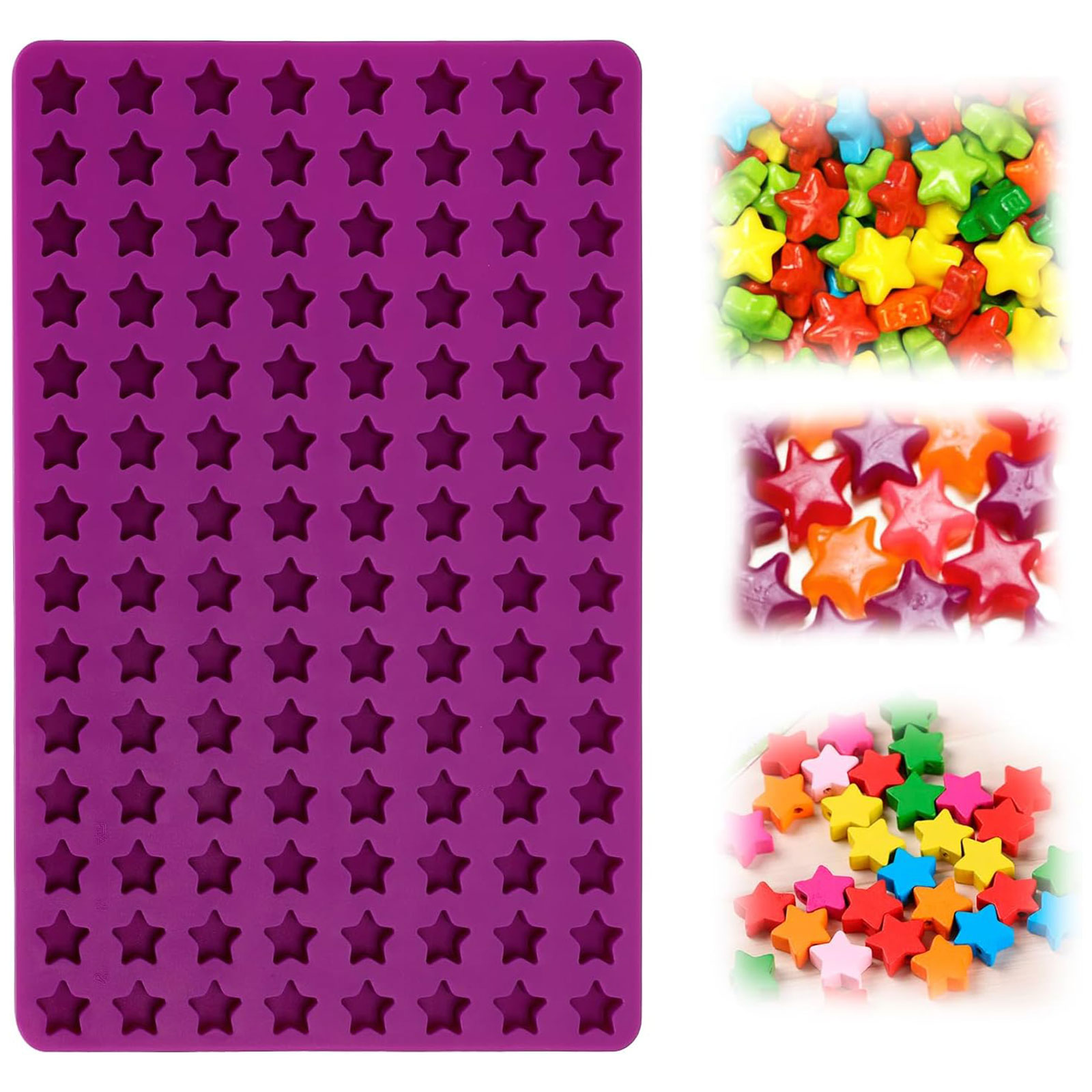 Model Kit For Beginners - 112 Cavity Mini Star Silicone Molds