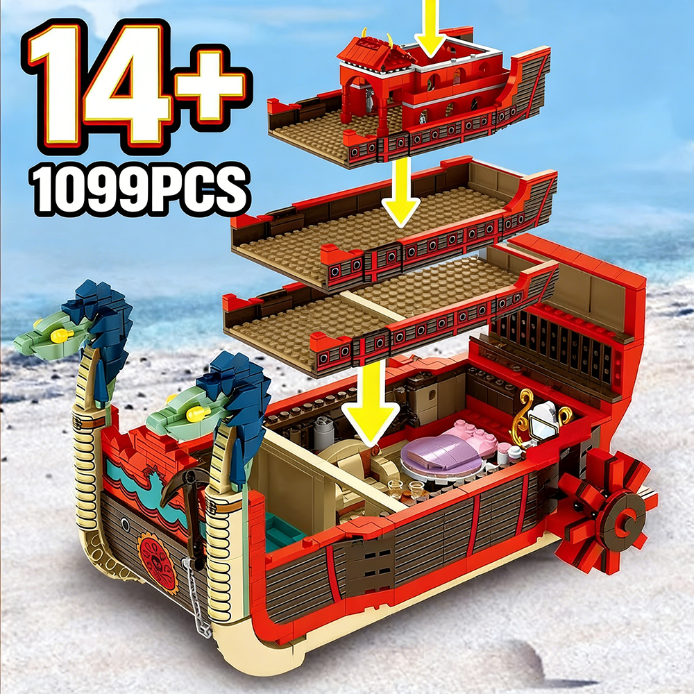 Model Kit Lucario - Pirates of Nine Snakes Perfume 1099pcs