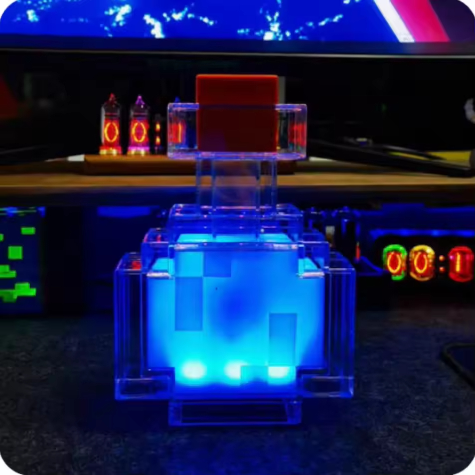 Plastic Model Paint - MC Game Potion Bottle Night Light