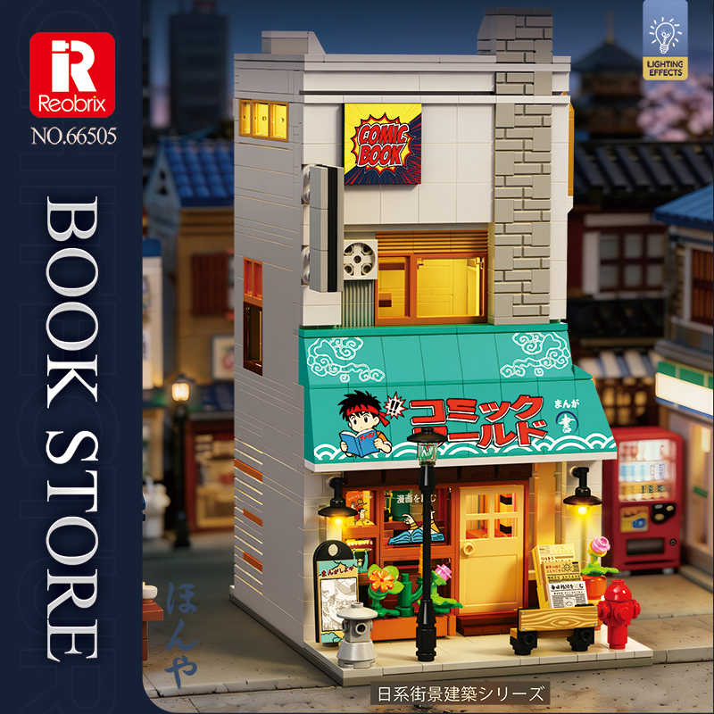 Bookstore Building Blocks Japa - Plastic Model Paint ulasan dan harga