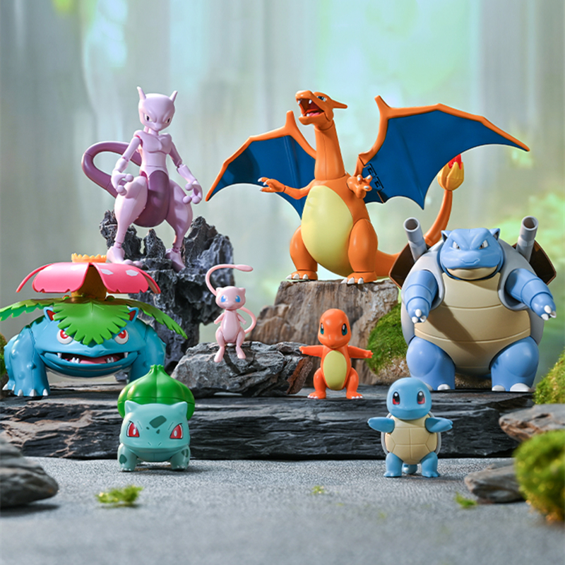 Pokemon Building Block Cartoon - Model Kit Lucario ulasan dan harga