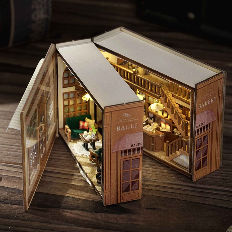 DIY Wooden Miniature Model Kit - Model Kit Centaur ulasan dan harga