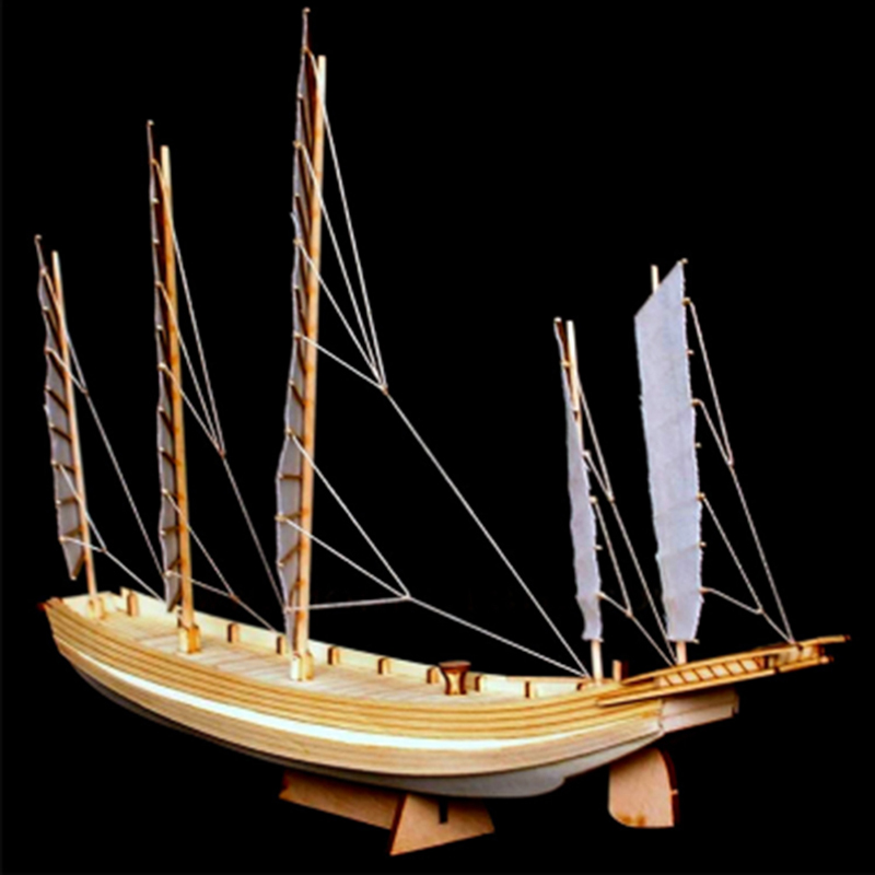 1pcs Chinese sand boat wooden  - Model Kit Lucario ulasan dan harga