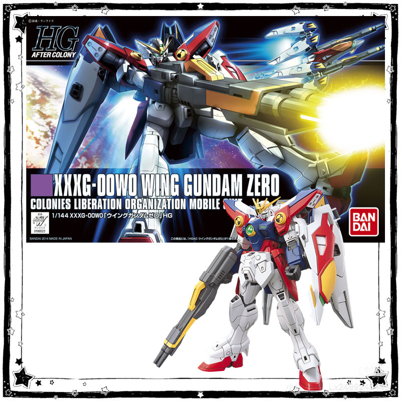 In Stock Bandai Gundam Model K - Model Kit Wing Zero ulasan dan harga