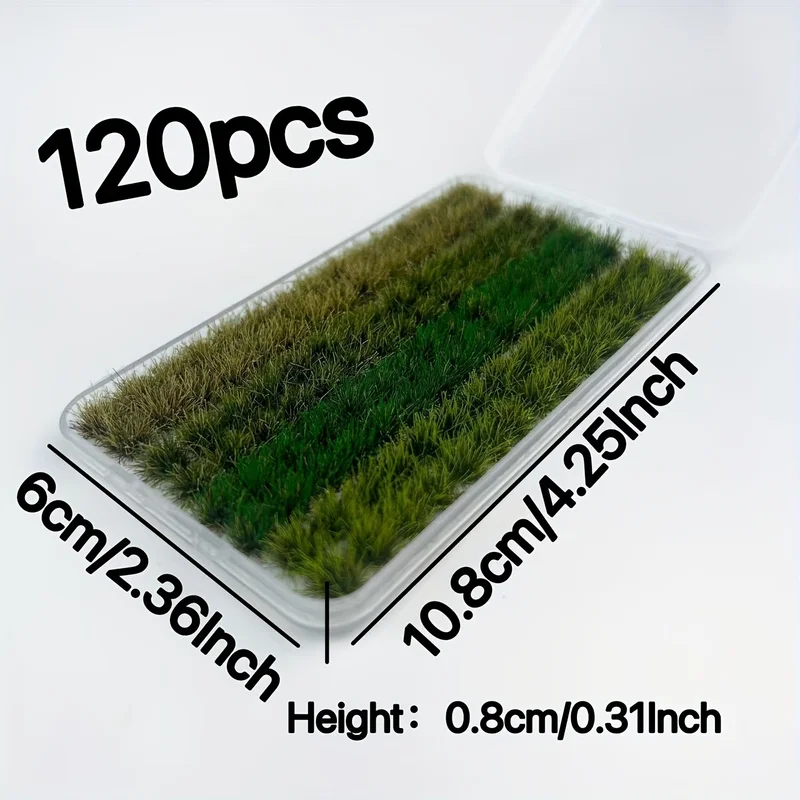 Static Grass Tufts 4 Colors 12 - Plastic Model Paint ulasan dan harga