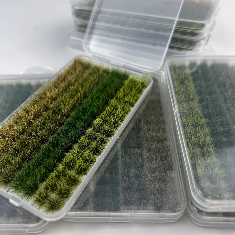 Static Grass Tufts 4 Colors 12 - Plastic Model Paint ulasan dan harga