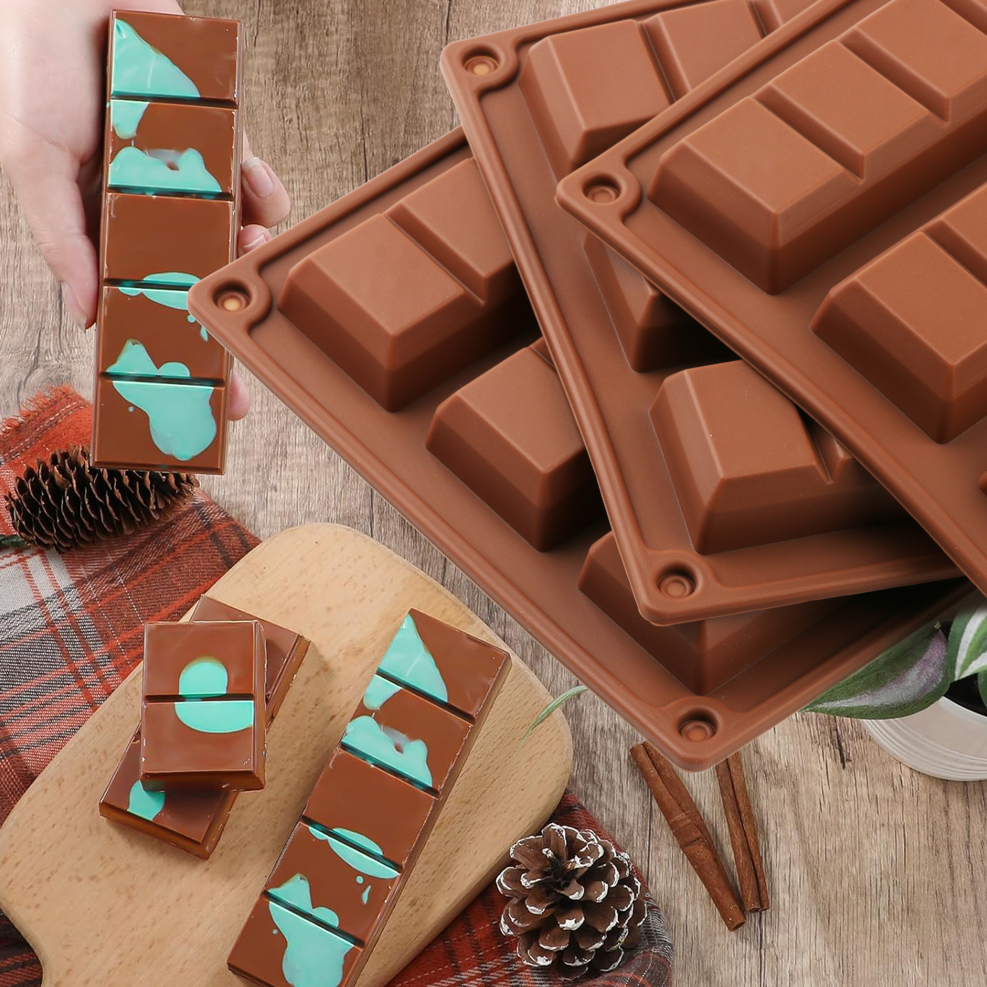 1pcs Silicone Dubai Block Choc - Model Kit For Beginners ulasan dan harga