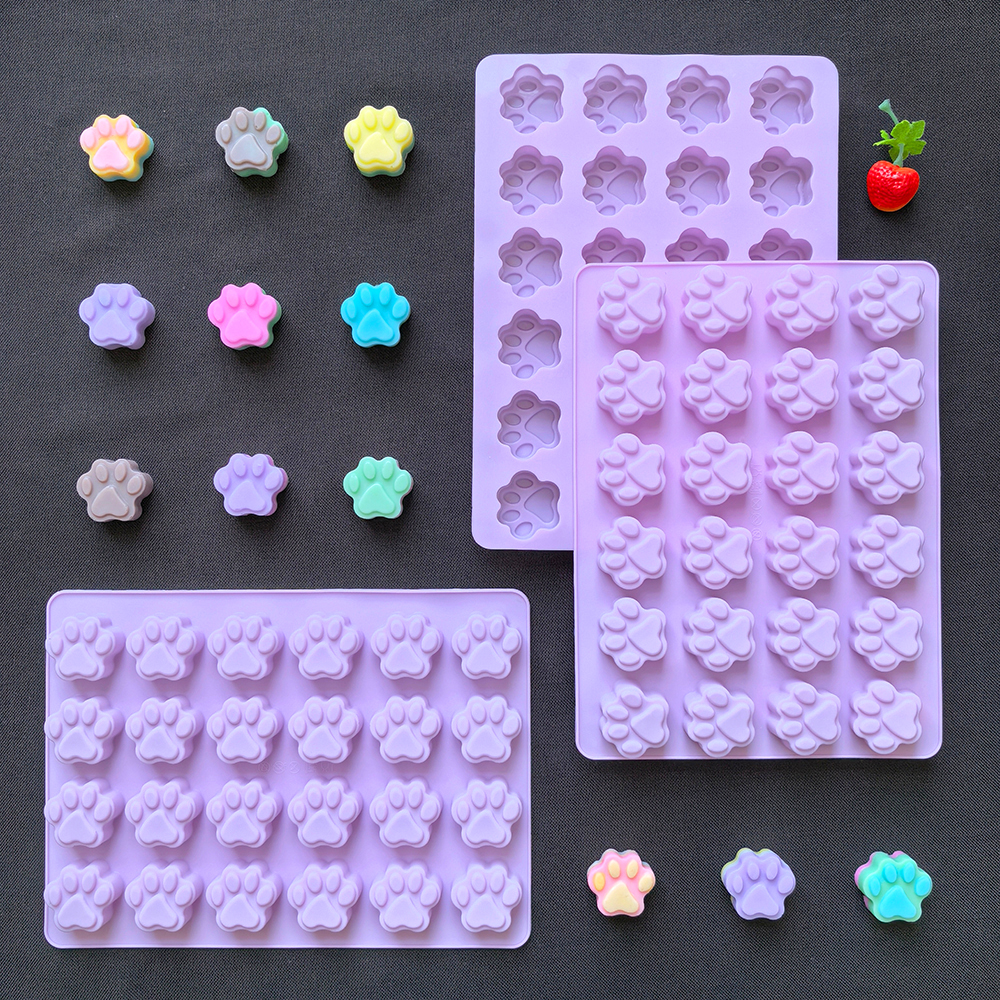 1pc 24 hole cat paw shaped cho - Model Kit For Beginners ulasan dan harga