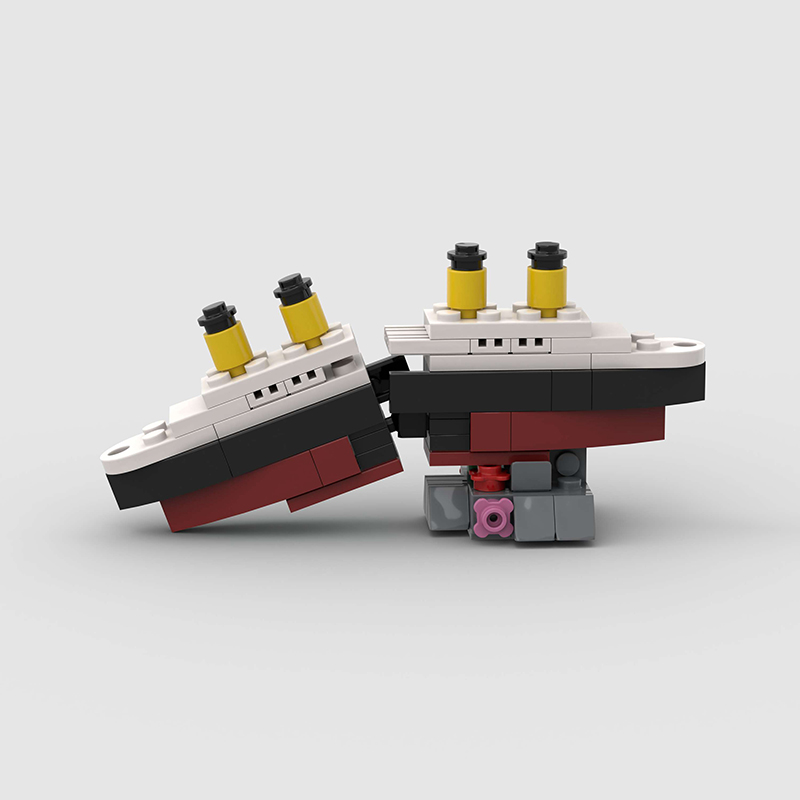 Mini RMS Titanic Sank Ship Mod - Model Kit Lucario ulasan dan harga