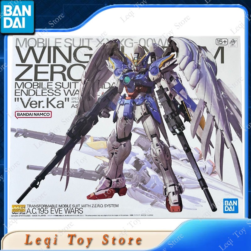 Bandai Original Genuine MG GUN - Model Kit Wing Zero ulasan dan harga