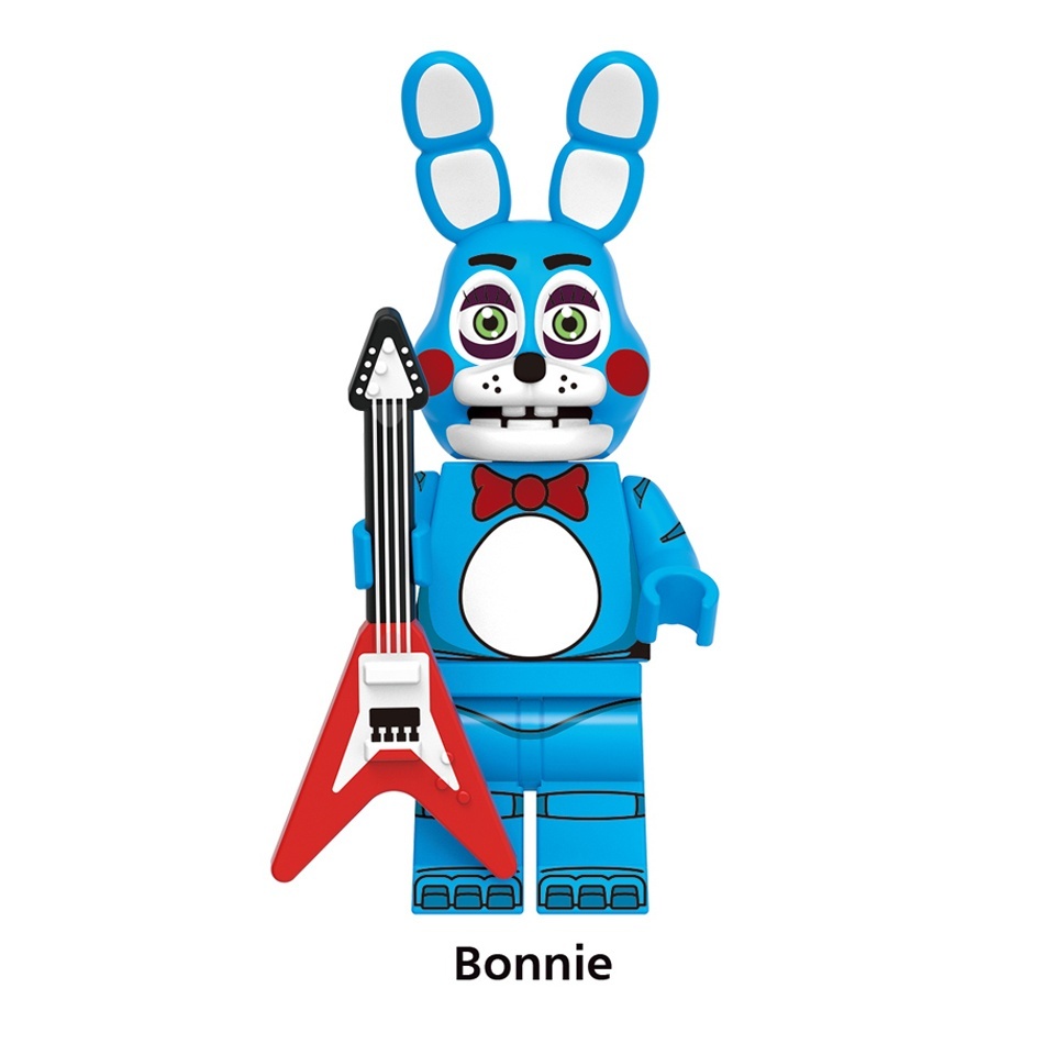 Assembly Mini Bricks FNAF Nigh - Plastic Model Paint ulasan dan harga