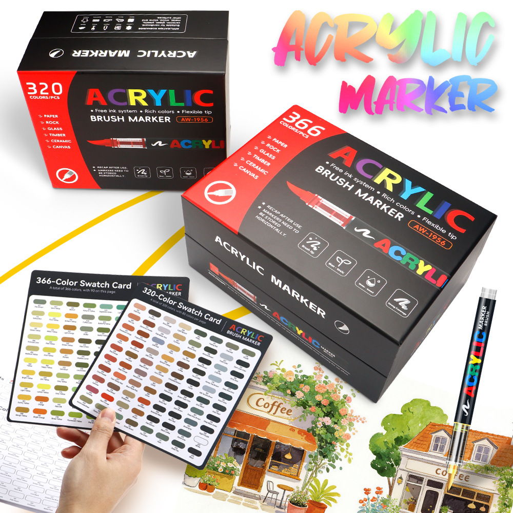 320/366 Colors Set Acrylic Pai - Model Kit Paint Remover ulasan dan harga