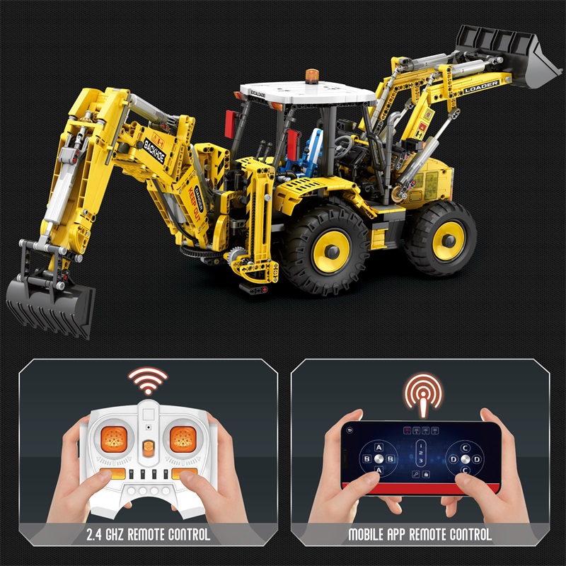 NEW 2466pcs Bulldozer Excavato - Plastic Model Paint ulasan dan harga