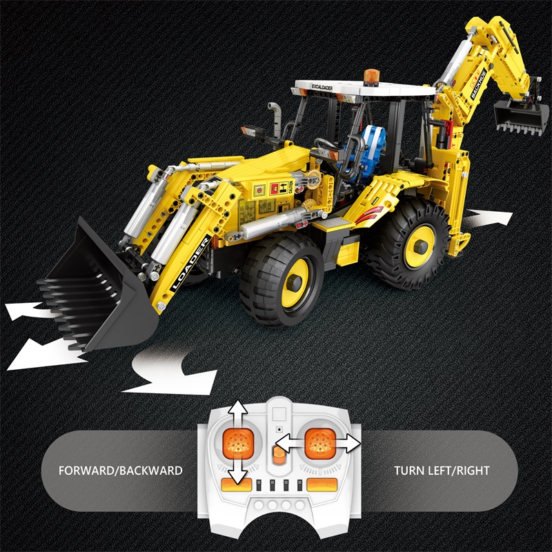 NEW 2466pcs Bulldozer Excavato - Plastic Model Paint ulasan dan harga