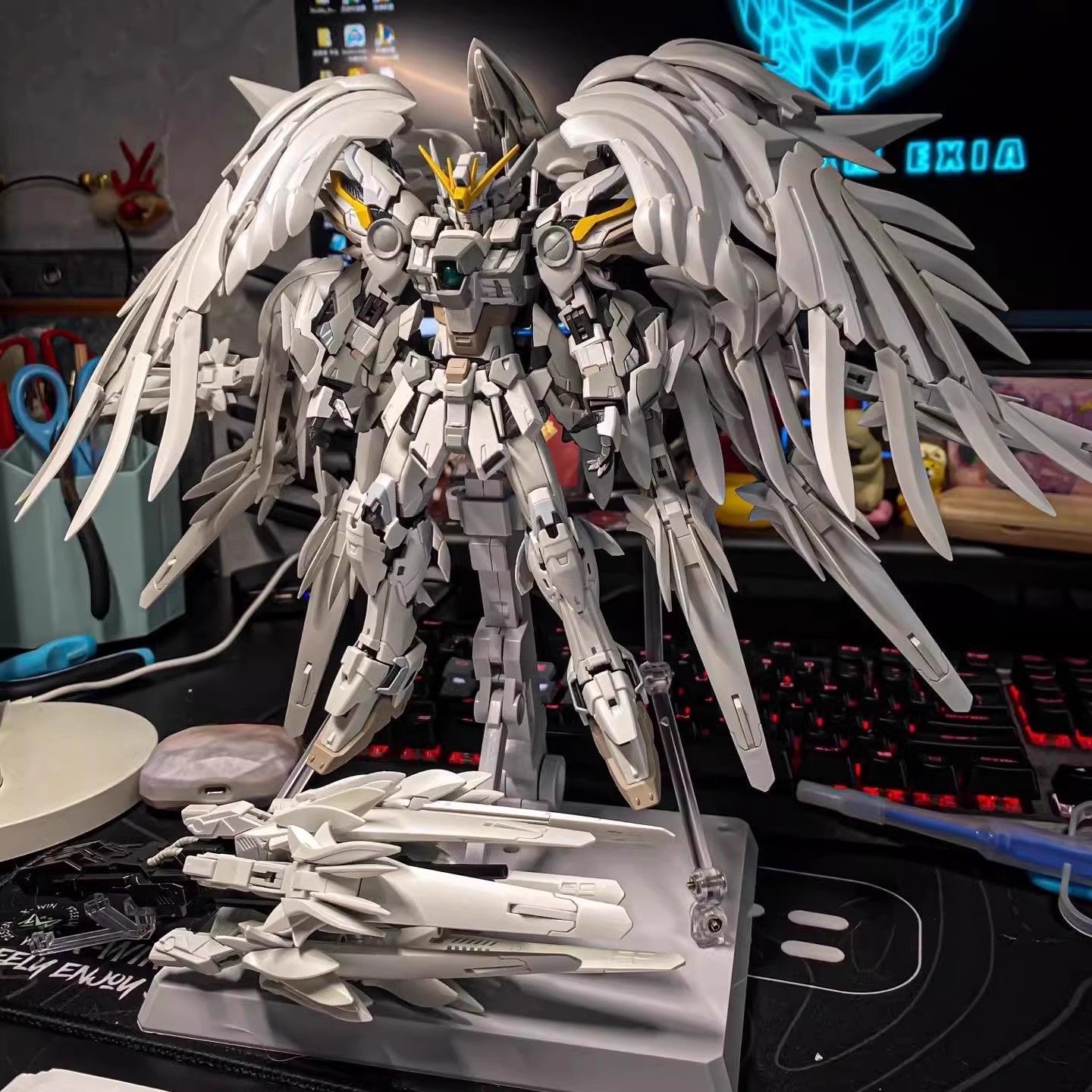 In Stock Daban 8827 Wing Zero  - Model Kit Wing Zero ulasan dan harga