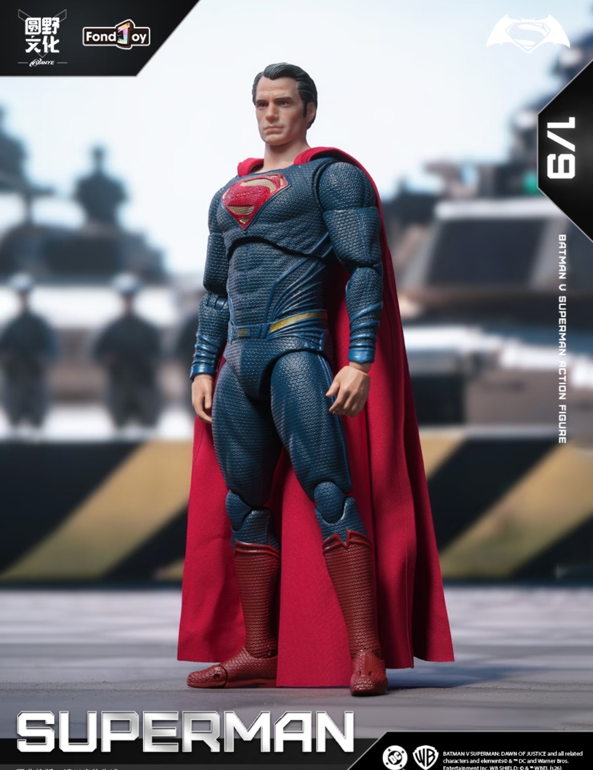NEW FondJoy BVS Figure Superma - Model Kit Nuke Matrix ulasan dan harga