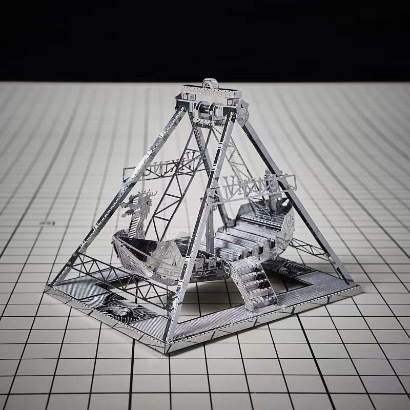Viking Pirate Ship 3D Metal Pu - Model Kit Lucario ulasan dan harga
