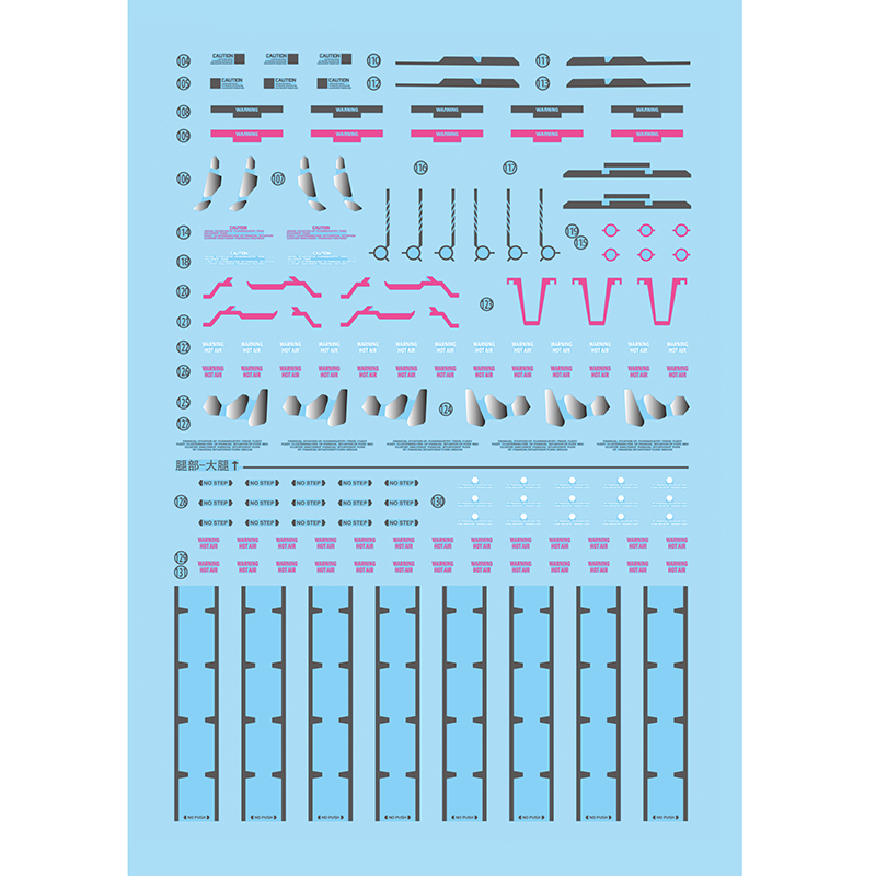 Model Decals Water Slide Decal - Model Kit Decals ulasan dan harga