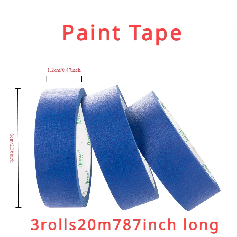 3 Roll/Set Paint Tape Multi-Su - Model Kit Paint Remover ulasan dan harga