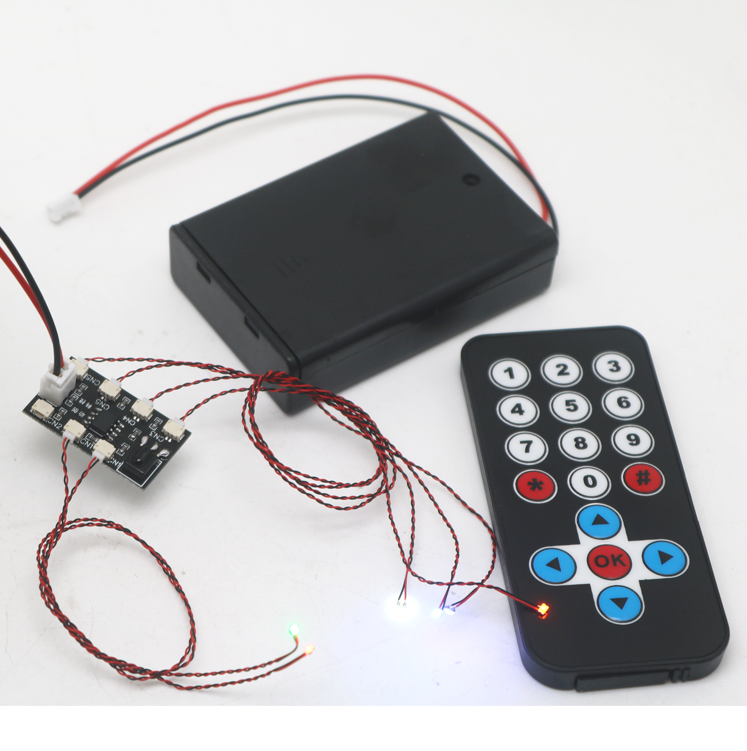 Remote Control LED Light drive - Model Kit Lucario ulasan dan harga