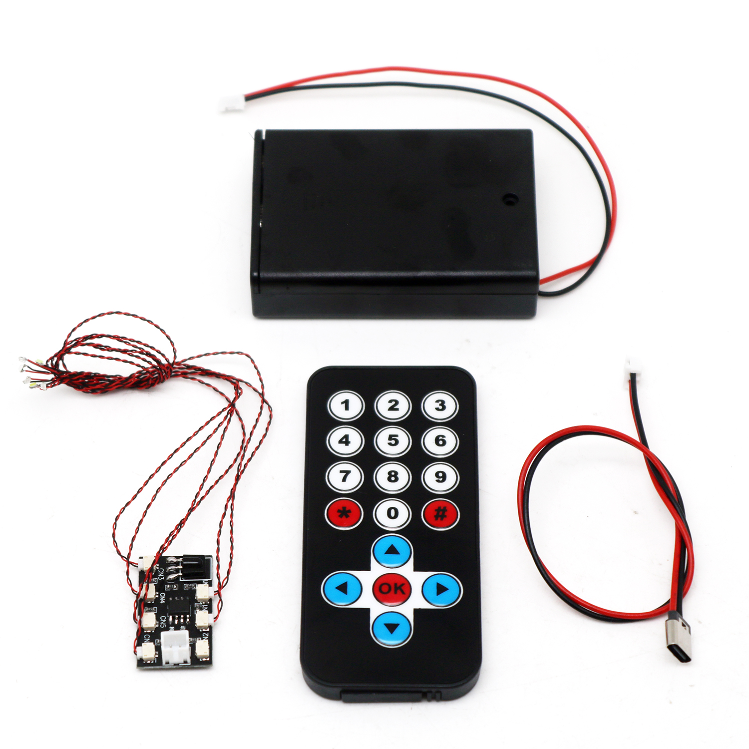 Remote Control LED Light drive - Model Kit Lucario ulasan dan harga