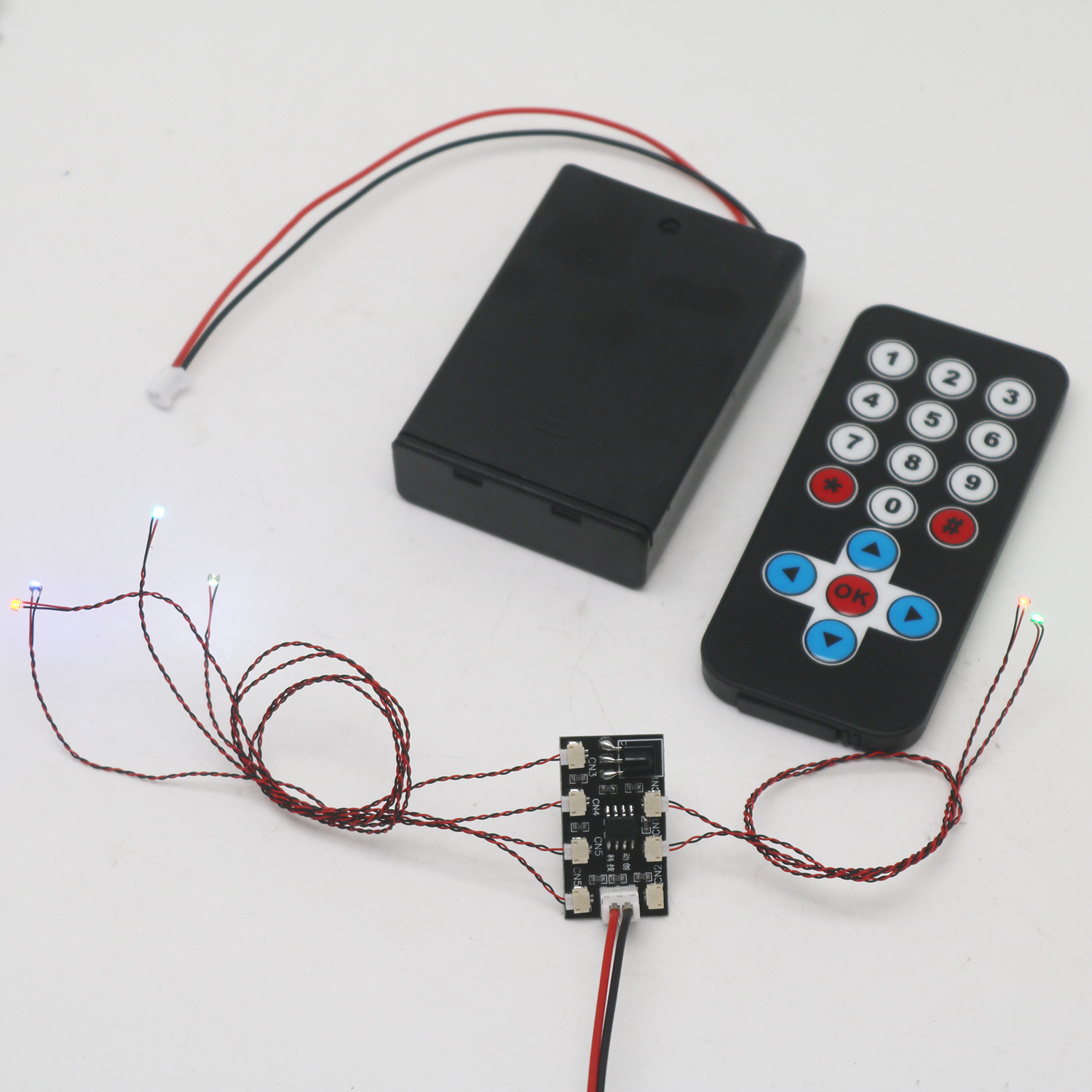 Remote Control LED Light drive - Model Kit Lucario ulasan dan harga