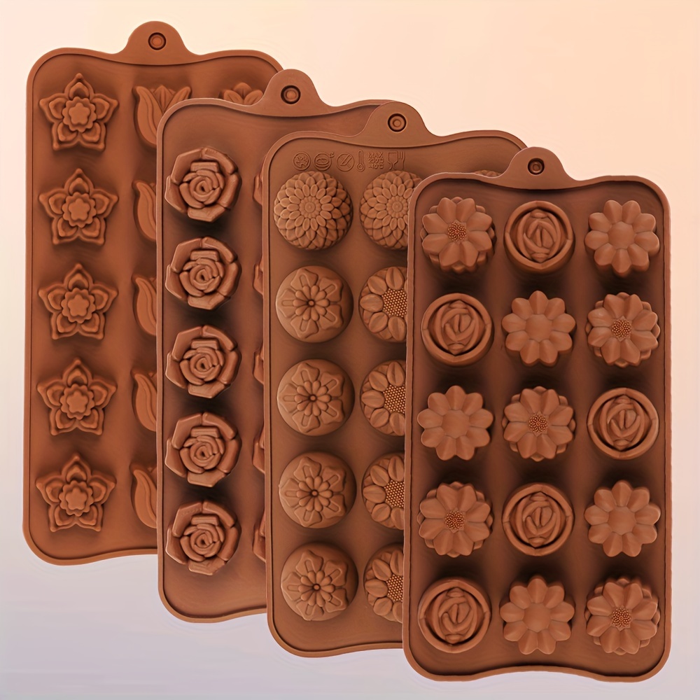 4 Flower-Shaped Chocolate Cand - Model Kit For Beginners ulasan dan harga