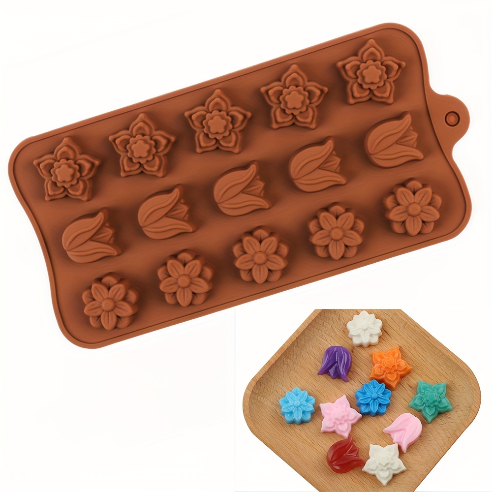 4 Flower-Shaped Chocolate Cand - Model Kit For Beginners ulasan dan harga
