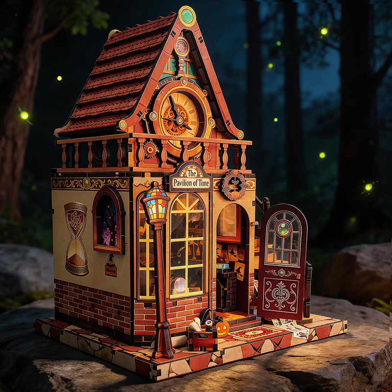 New Wooden Dollhouse Time Pavi - Model Kit Centaur ulasan dan harga