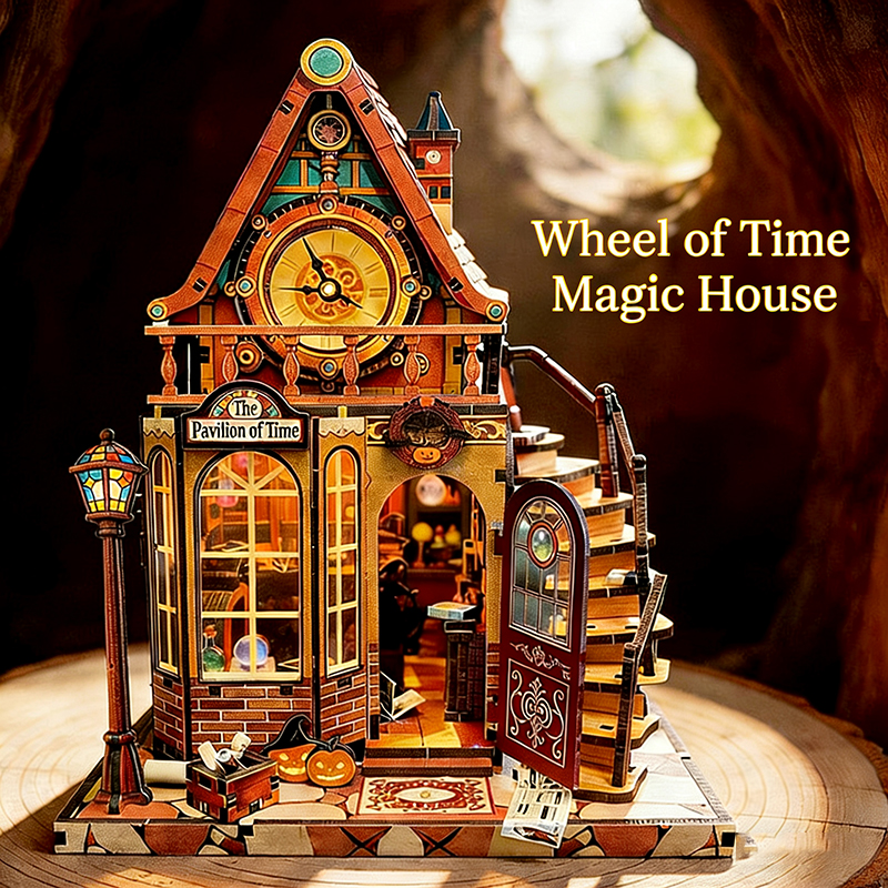 New Wooden Dollhouse Time Pavi - Model Kit Centaur ulasan dan harga