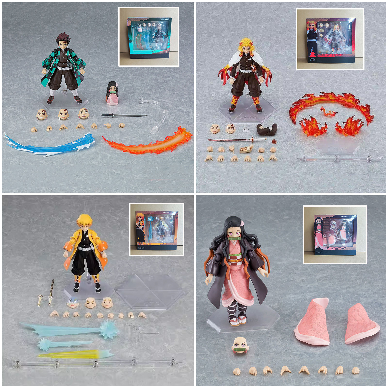 Figma 553 Demon Slayer Rengoku - Model Kit Nezha ulasan dan harga