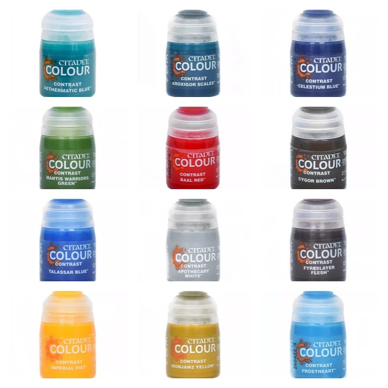 18ml New Contrast Paint Water- - Plastic Model Paint ulasan dan harga