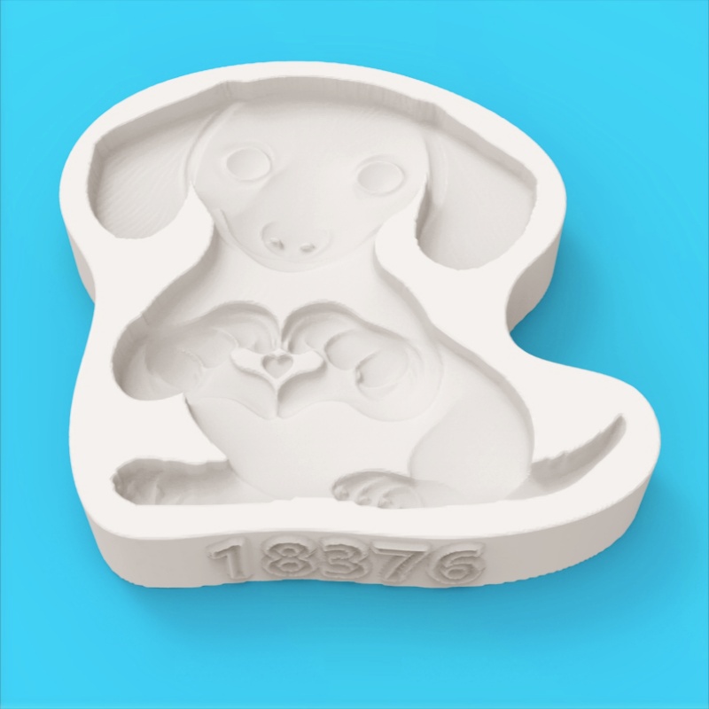 Dachshund Dog Silicone Mold, F - Model Kit For Beginners ulasan dan harga