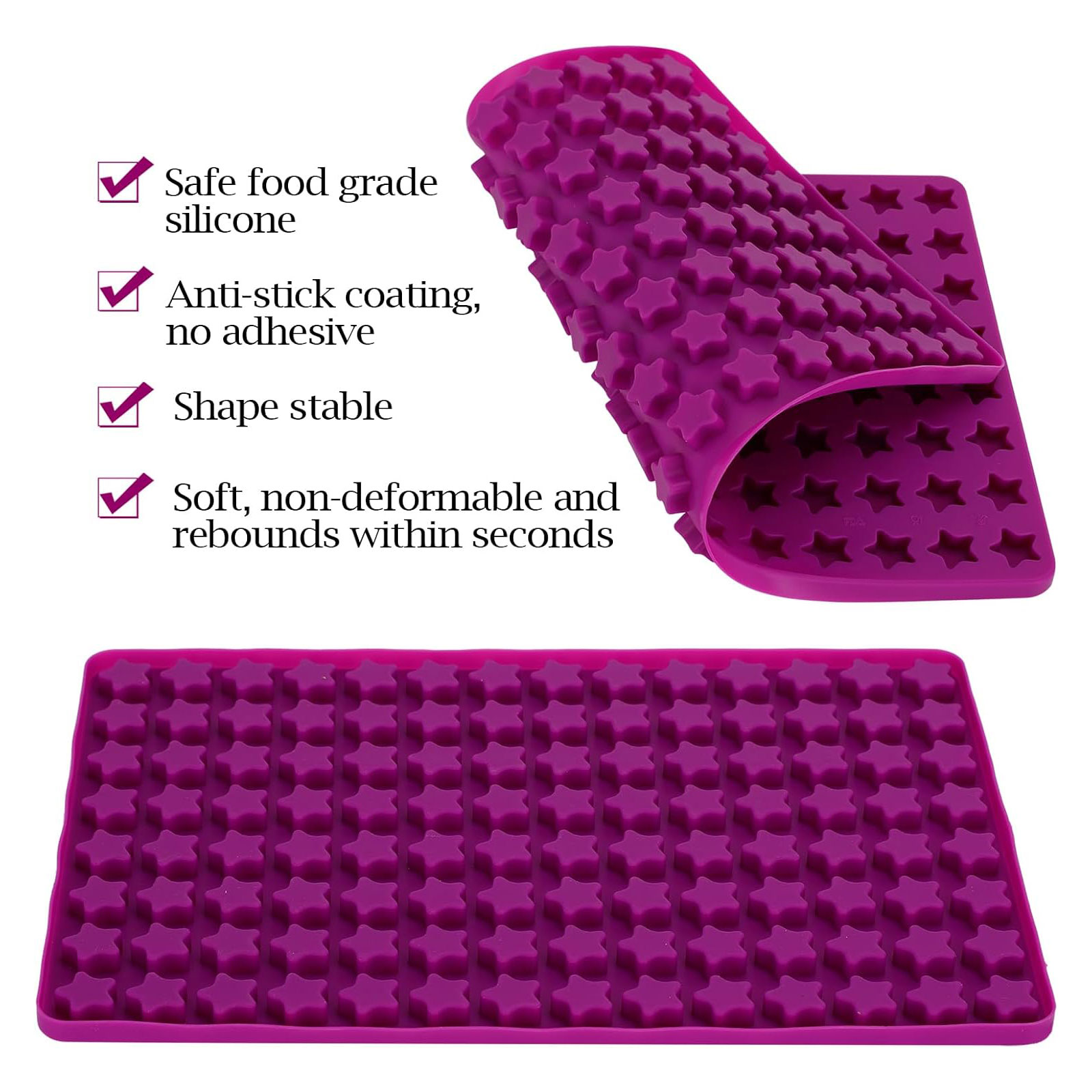 112 Cavity Mini Star Silicone  - Model Kit For Beginners ulasan dan harga