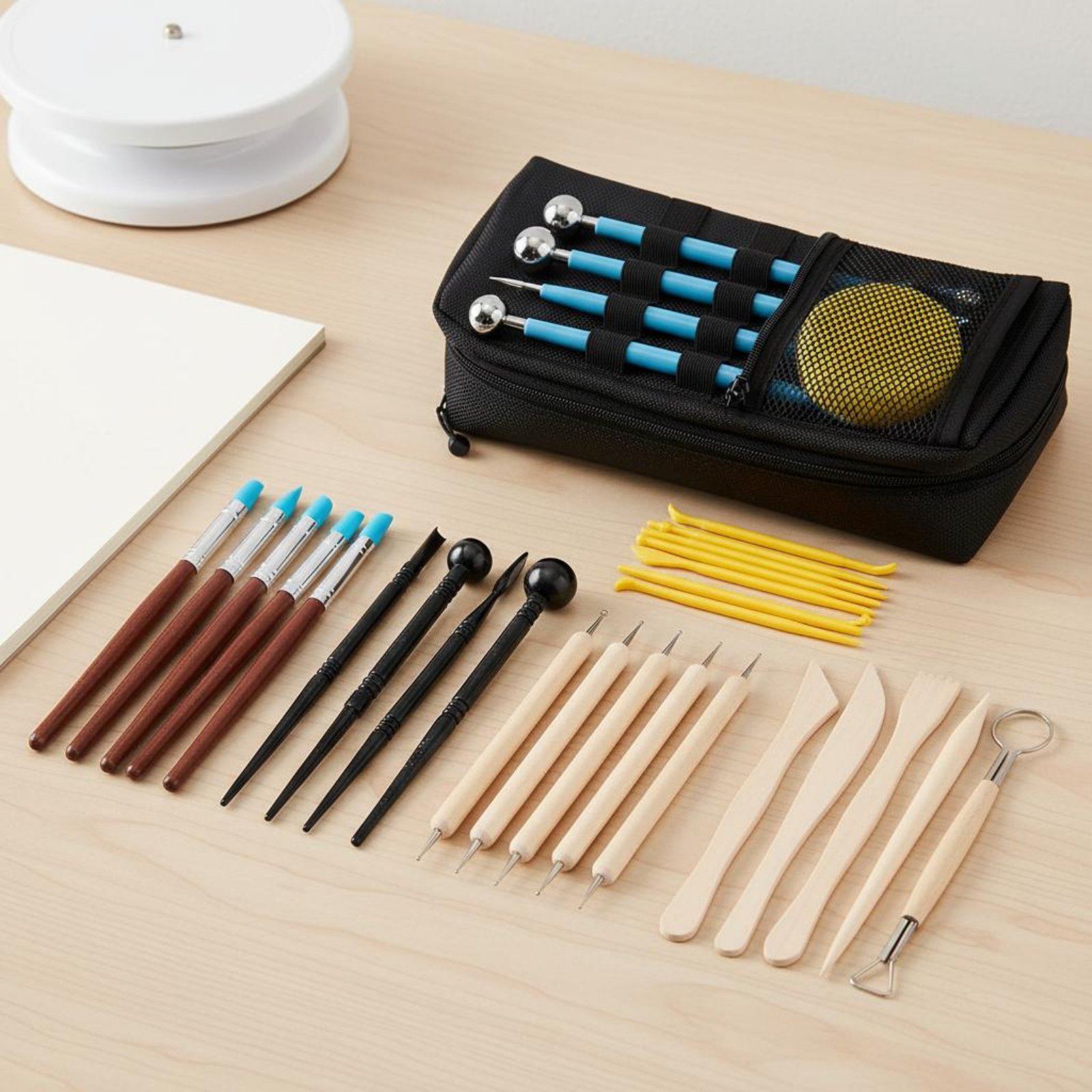 38 Pieces 38 Piece Clay Modeli - Model Kit Tool Set ulasan dan harga