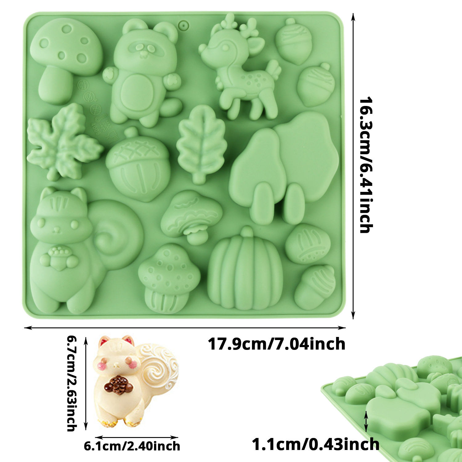 1 Silicone Cake Mold in the Sh - Model Kit For Beginners ulasan dan harga