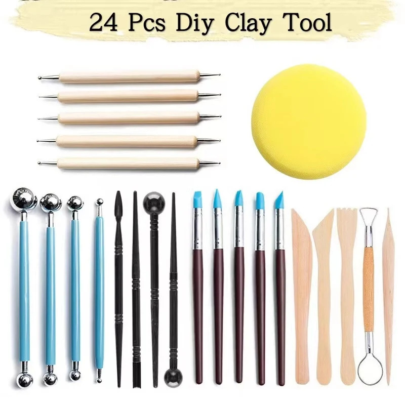 8-61PCS Pottery Tool Set - Cer - Model Kit Tool Set ulasan dan harga