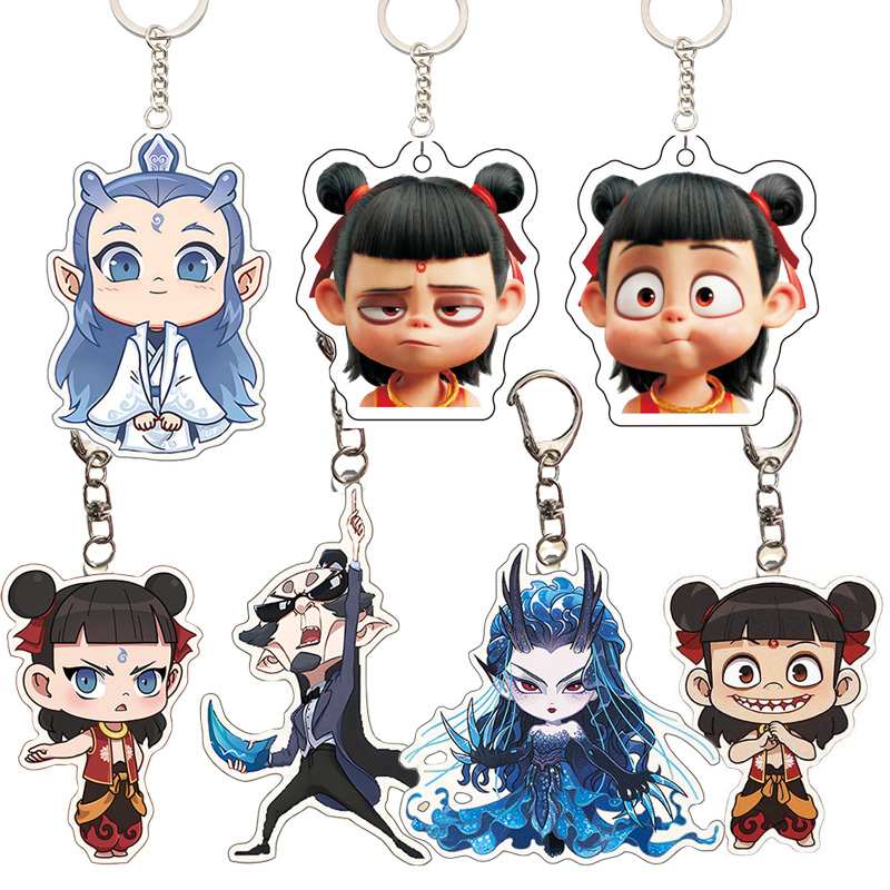 2025 Ne Zha 2 Cartoon Keychain - Model Kit Nezha ulasan dan harga