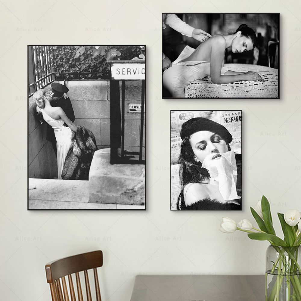 Helmut Newton Poster Fashion B - Model Kit Nuke Matrix ulasan dan harga