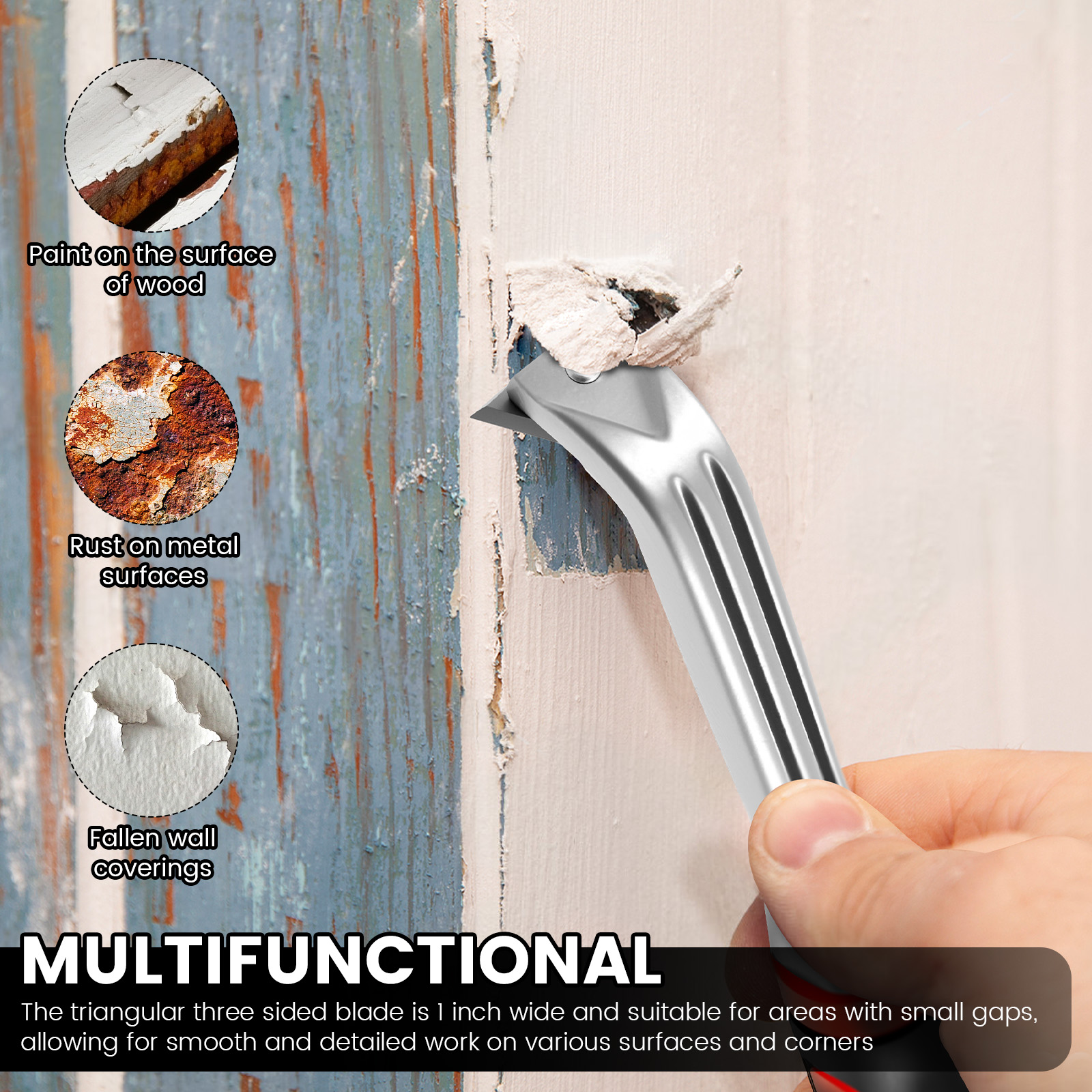 Paint Scraper Tool Carbide Scr - Model Kit Paint Remover ulasan dan harga
