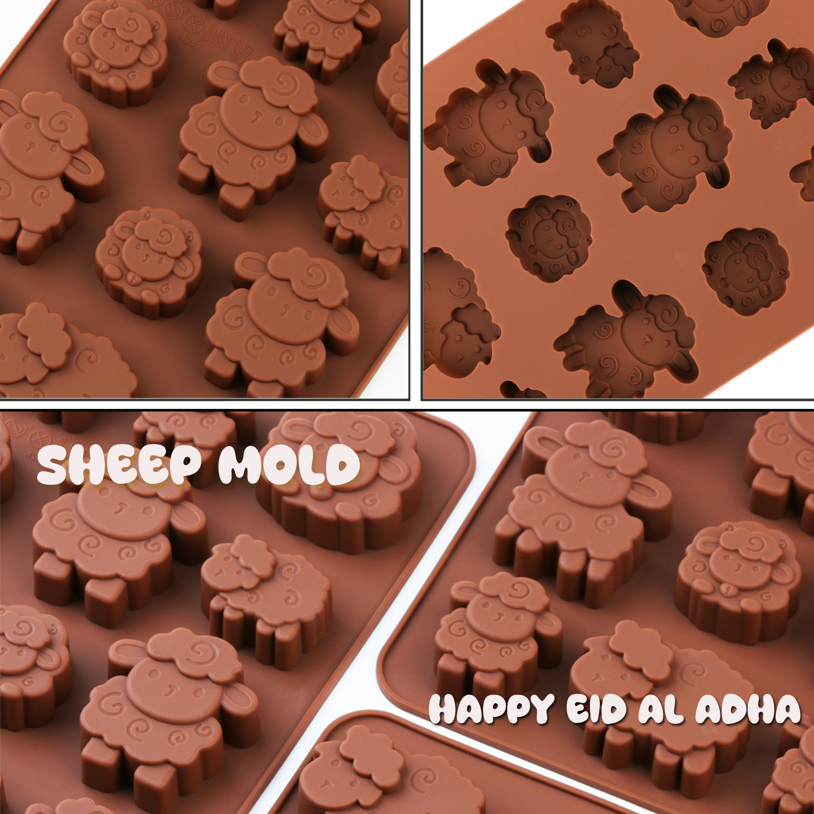 1pack silicone Eid lamb candy  - Model Kit For Beginners ulasan dan harga