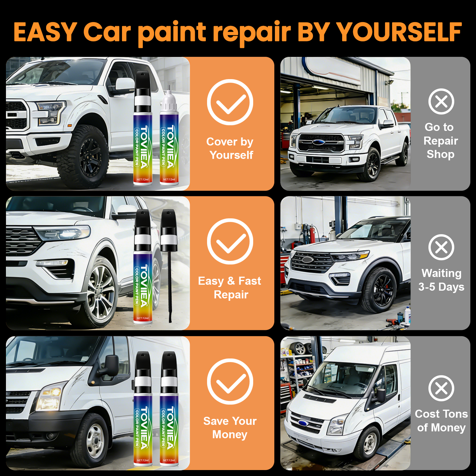 Touch Up Paint for Tesla Model - Model Kit Paint Remover ulasan dan harga