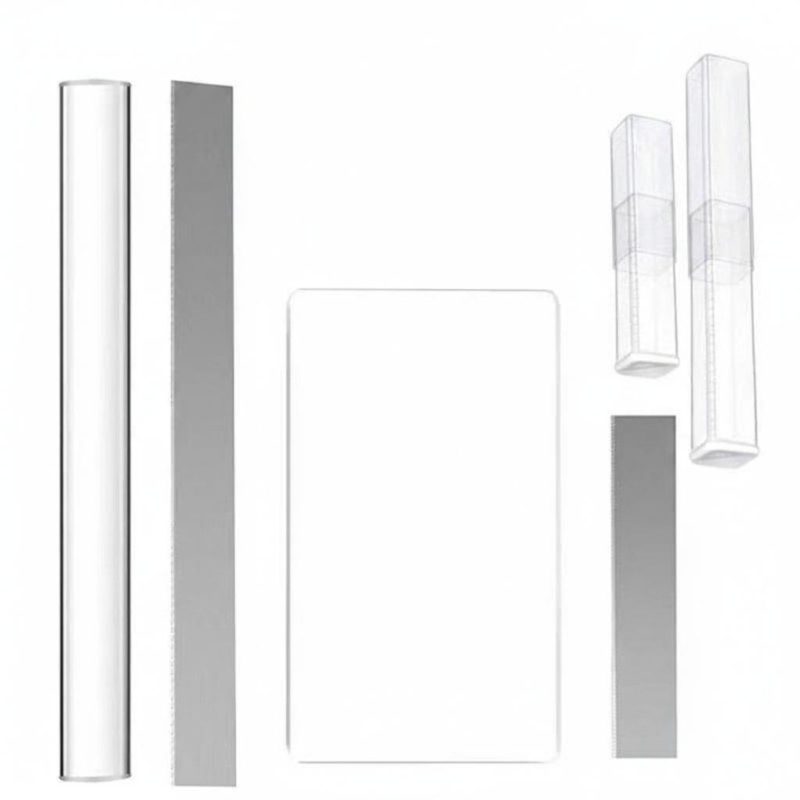 6 Pieces Acrylic Clay Cylinder - Model Kit Tool Set ulasan dan harga
