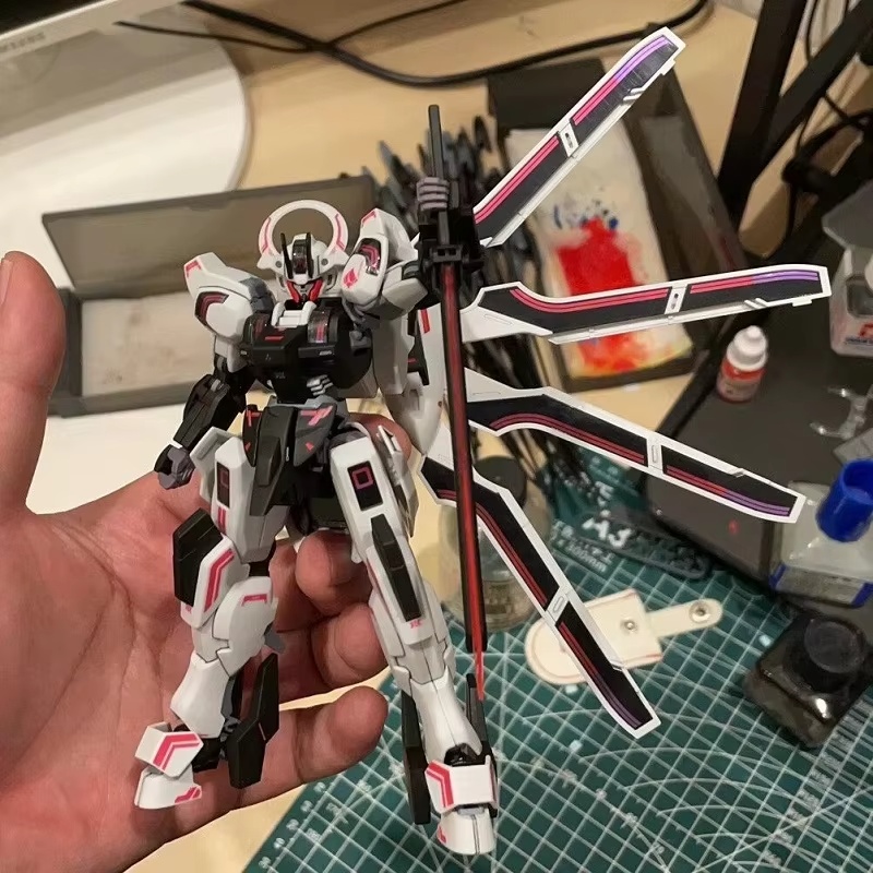 HG 1/144 Schwarzette The Witch - Model Kit Evangelion ulasan dan harga