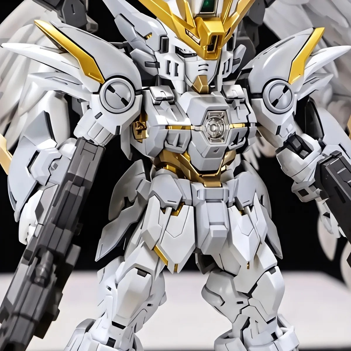 Hot MGSD Wing Zero Snow White  - Model Kit Wing Zero ulasan dan harga