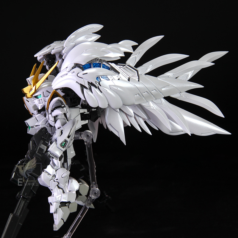 Hot MGSD Wing Zero Snow White  - Model Kit Wing Zero ulasan dan harga