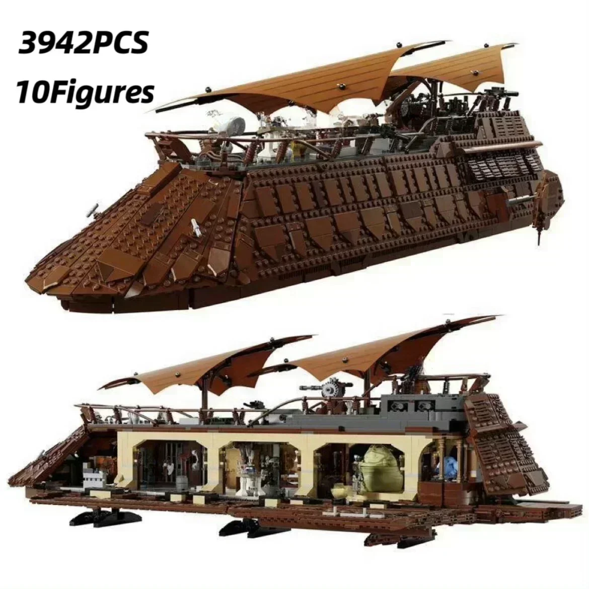 2026new 3942pcs Sail Barge Bui - Model Kit Lucario ulasan dan harga